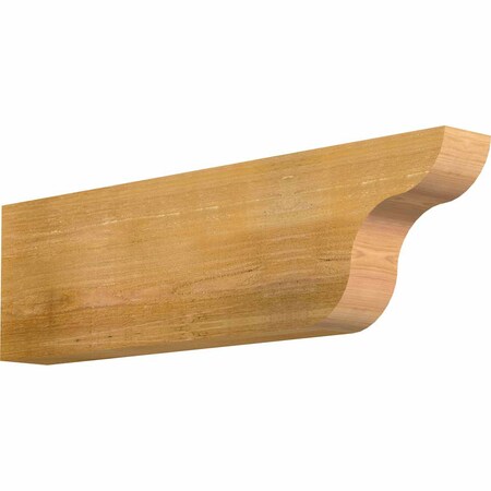 Ekena Millwork Carmel Rough Sawn Rafter Tail, Western Red Cedar, 4"W x 10"H x 36"L RFT04X10X36CAR00RWR